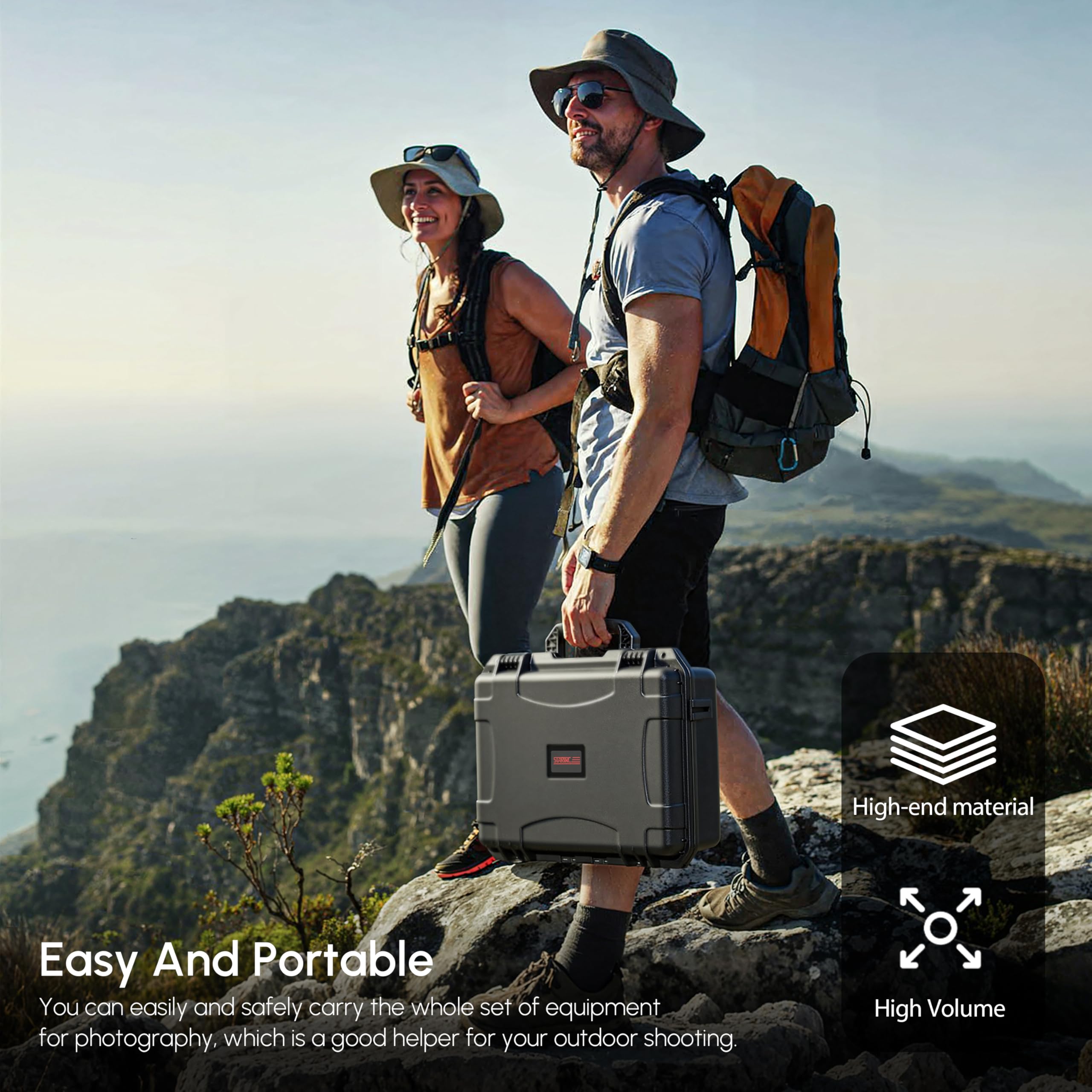 Waterproof Hard Case for DJI A - đánh giá và giá Drone Camera Case