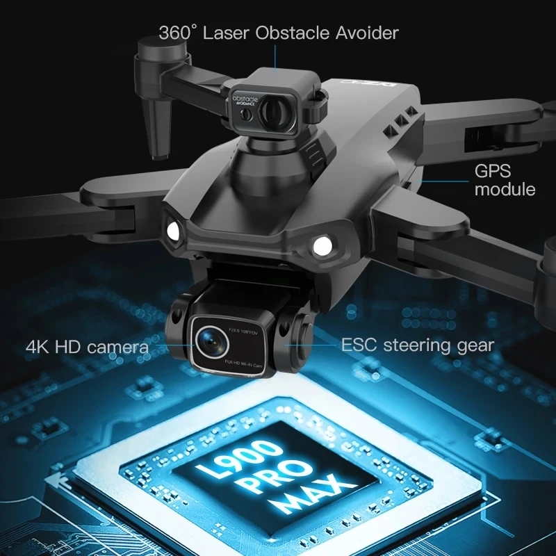 L900 Pro MAX GPS Drone 4K Prof - đánh giá và giá Drone Camera 4K