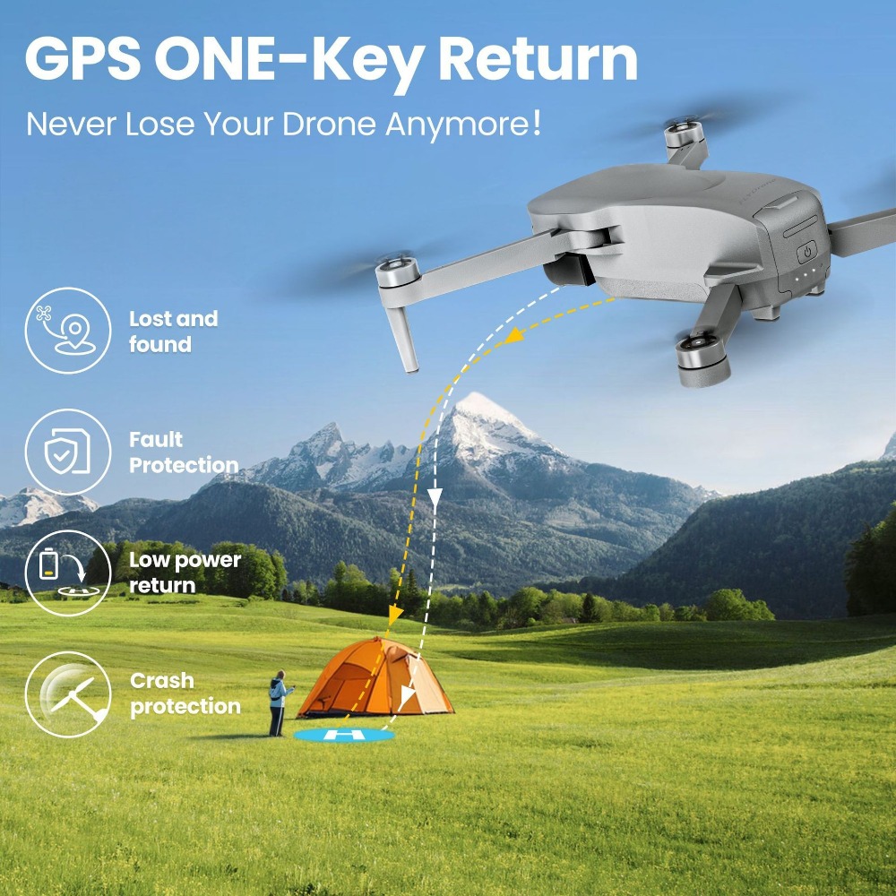 Global MiniX Drone! 4K UHD & a - đánh giá và giá Drone Camera 4K