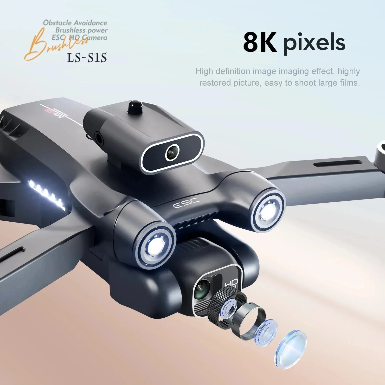 New S1S 5G GPS Drone Camera 8K - đánh giá và giá Drone Camera 4K