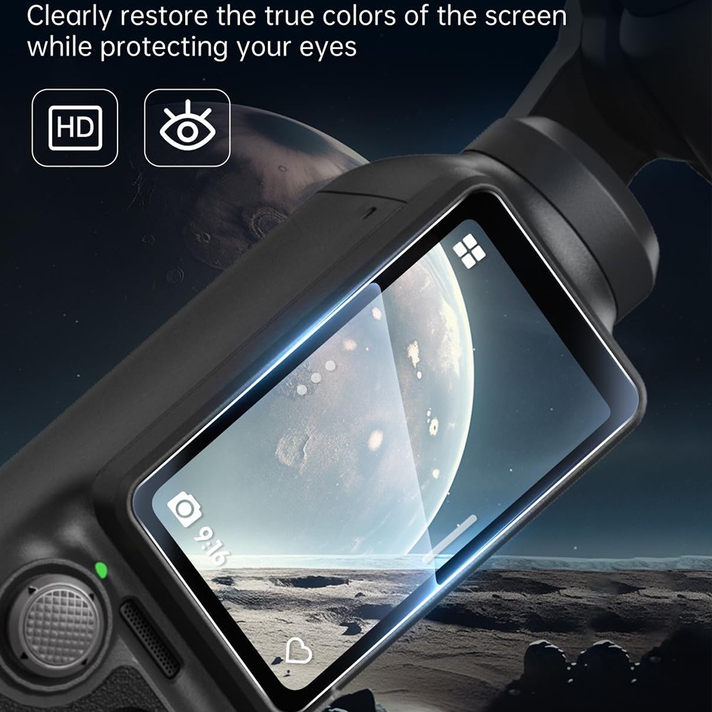 9H HD Tempered Glass for DJI O - đánh giá và giá Drone Camera Case