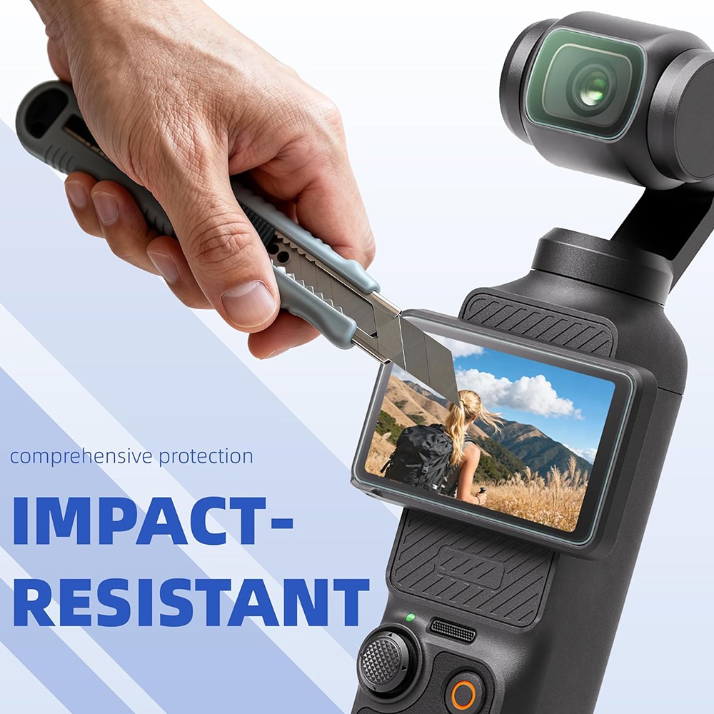 9H HD Tempered Glass for DJI O - đánh giá và giá Drone Camera Case